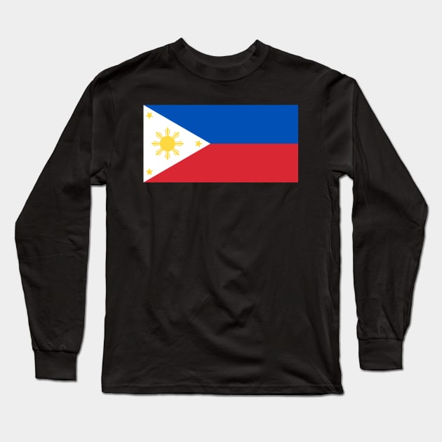 Philippines Long Sleeve T-Shirt by Wickedcartoons